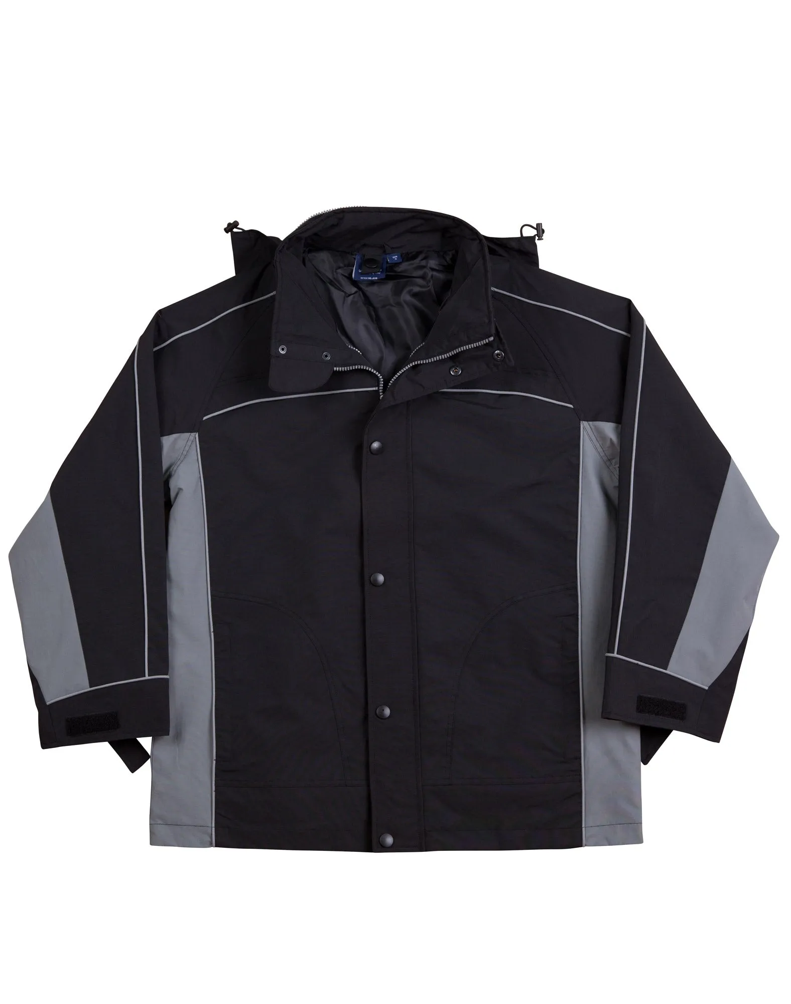 3 in 1 Jacket, silver relective piping - JK18