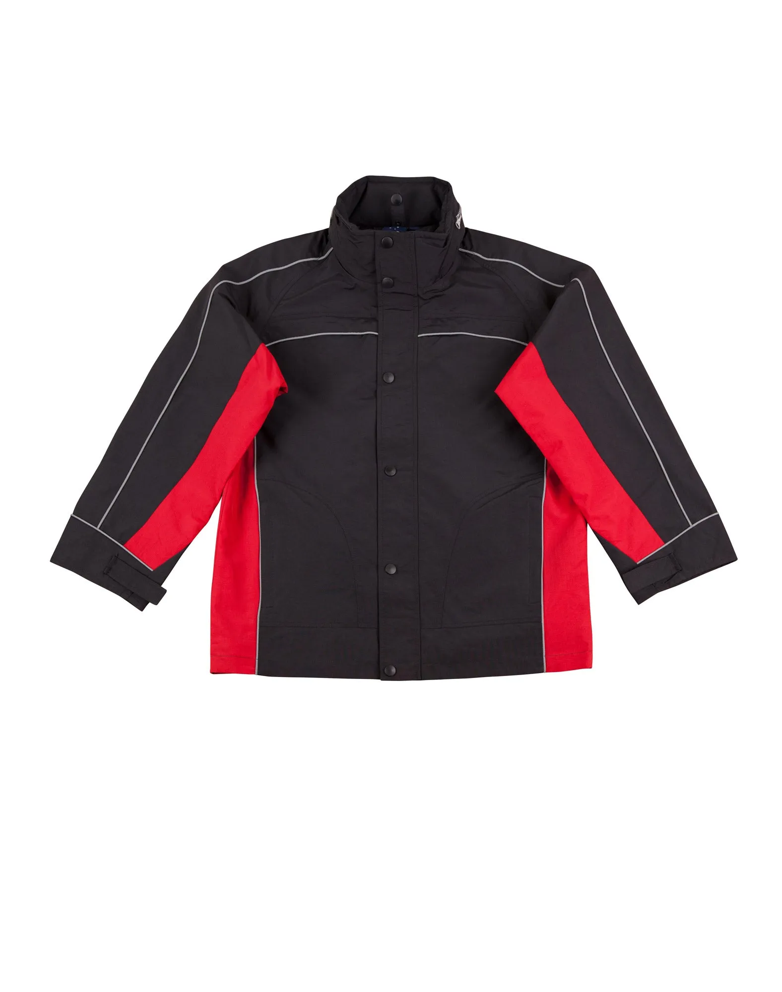 3 in 1 Jacket, silver relective piping - JK18