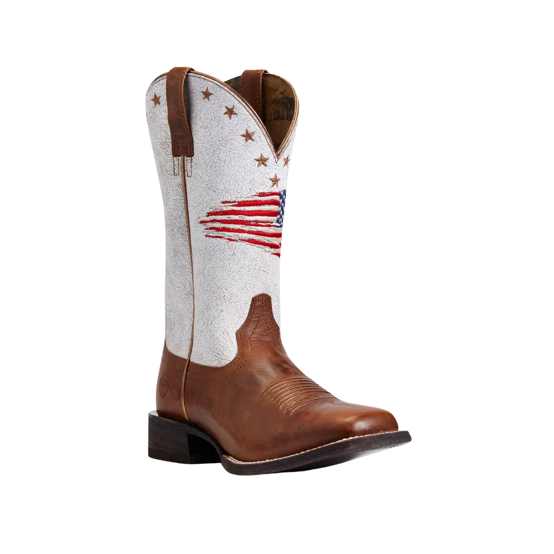 Ariat Women's Circuit Patriot Saddle Up Square Toe Boot