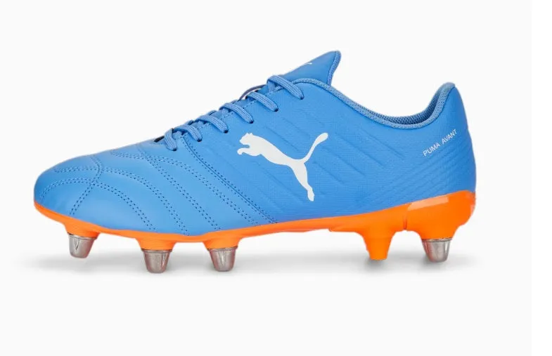 Avant Soft Ground Rugby Boots Blue/Orange