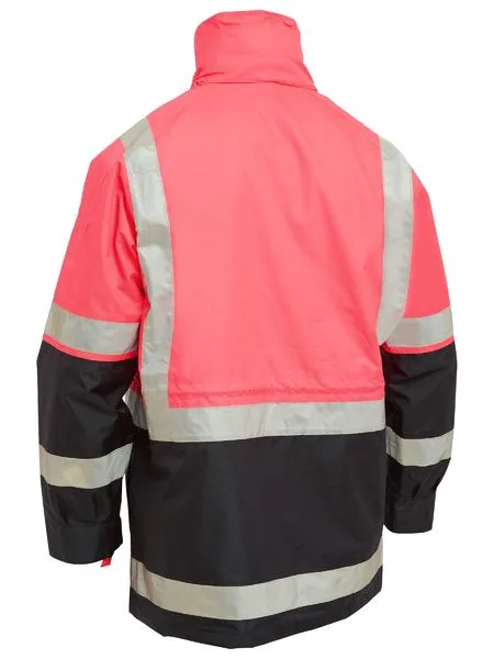 Bisley Taped 5 In 1 Rain Jacket (BK6975)