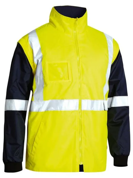 Bisley Taped 5 In 1 Rain Jacket -(BK6975)