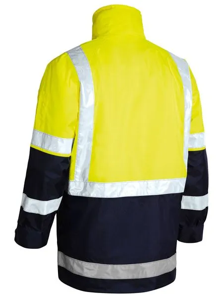 Bisley Taped 5 In 1 Rain Jacket -(BK6975)