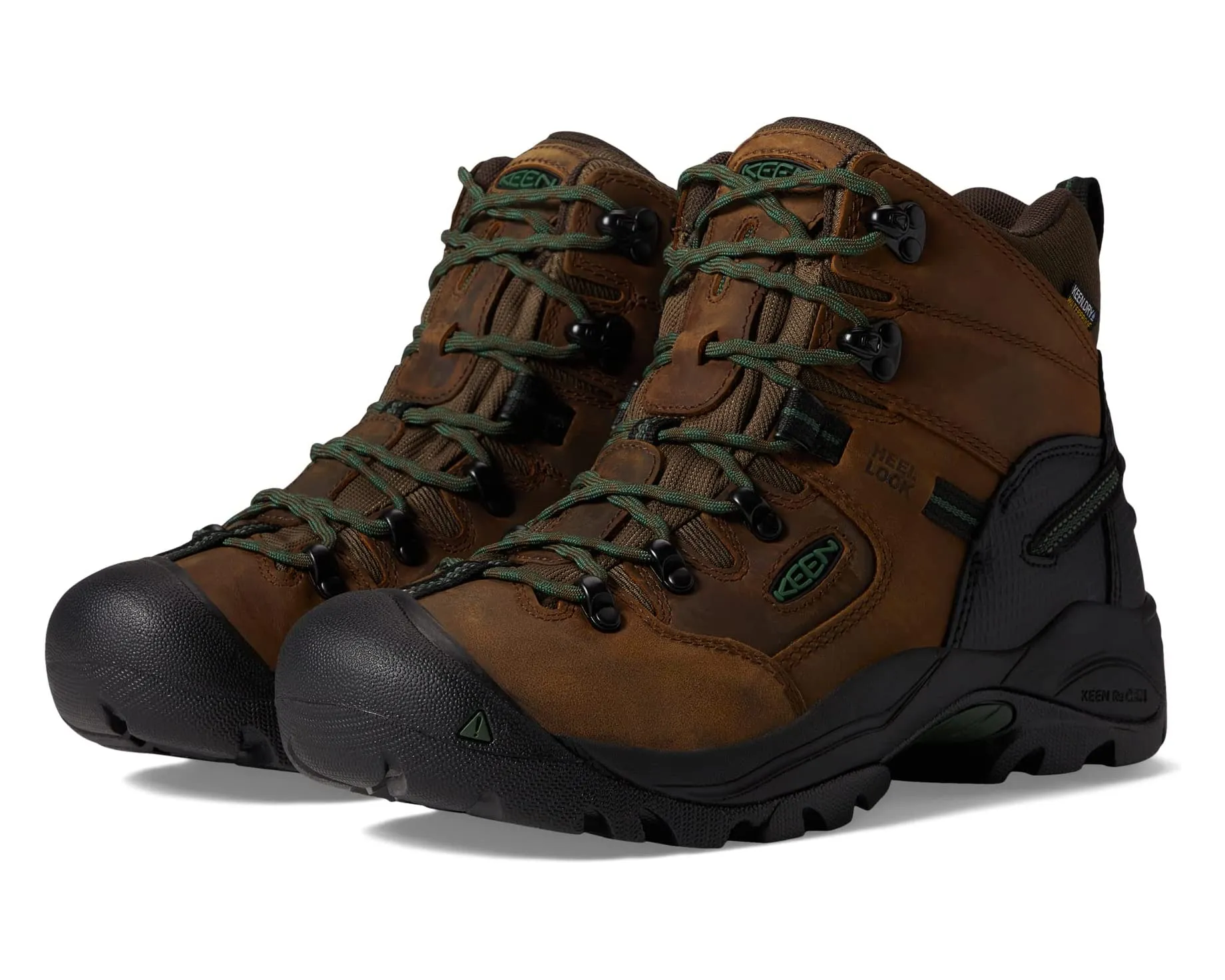 Boots 6" Pittsburgh Energy WP Soft Toe KEEN Utility, cascade brown