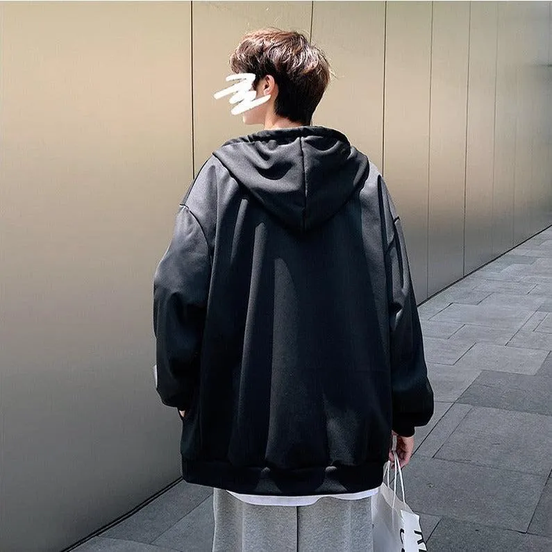 Casual Zip-Up Men Hoodie