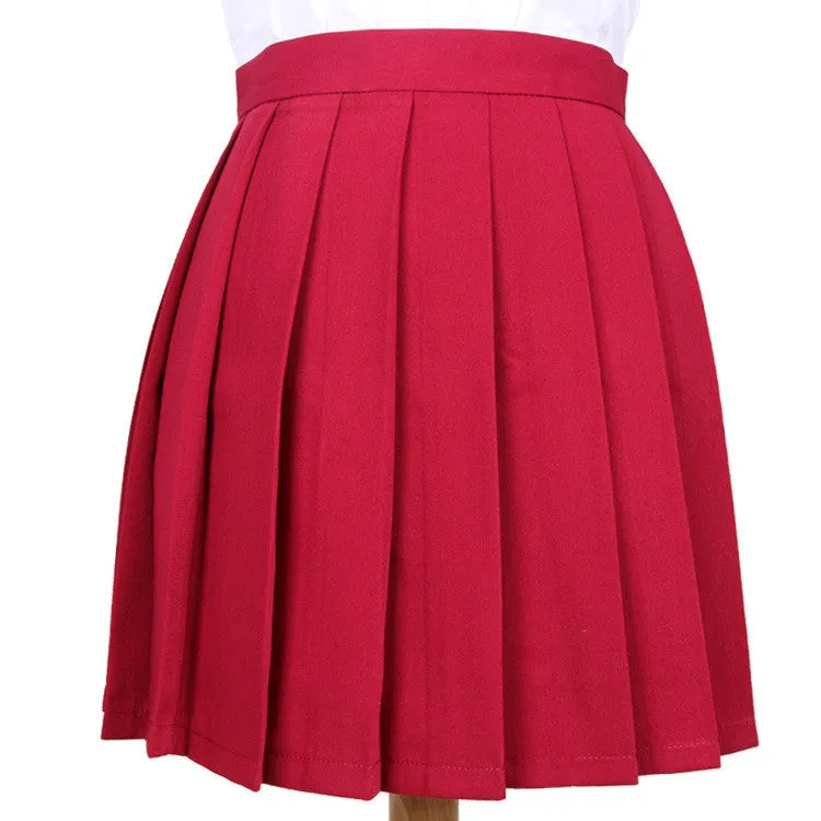 Classic Japanese Pleated Skirt