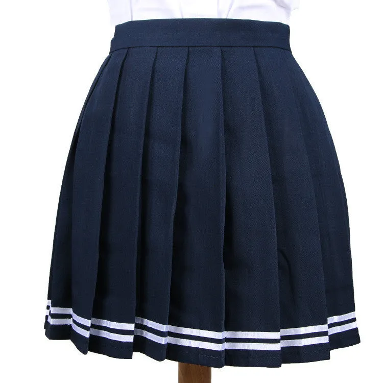 Classic Japanese Pleated Skirt