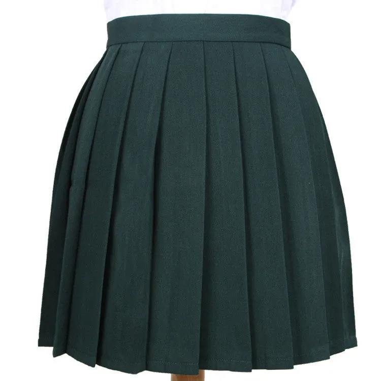 Classic Japanese Pleated Skirt