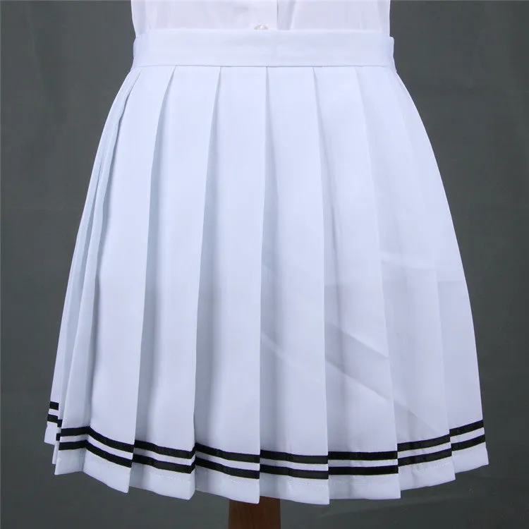 Classic Japanese Pleated Skirt