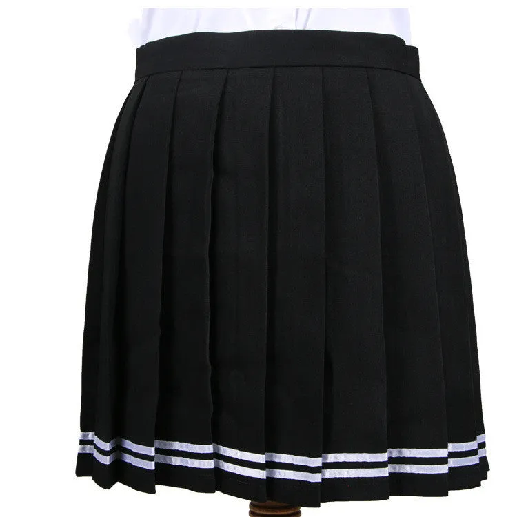 Classic Japanese Pleated Skirt