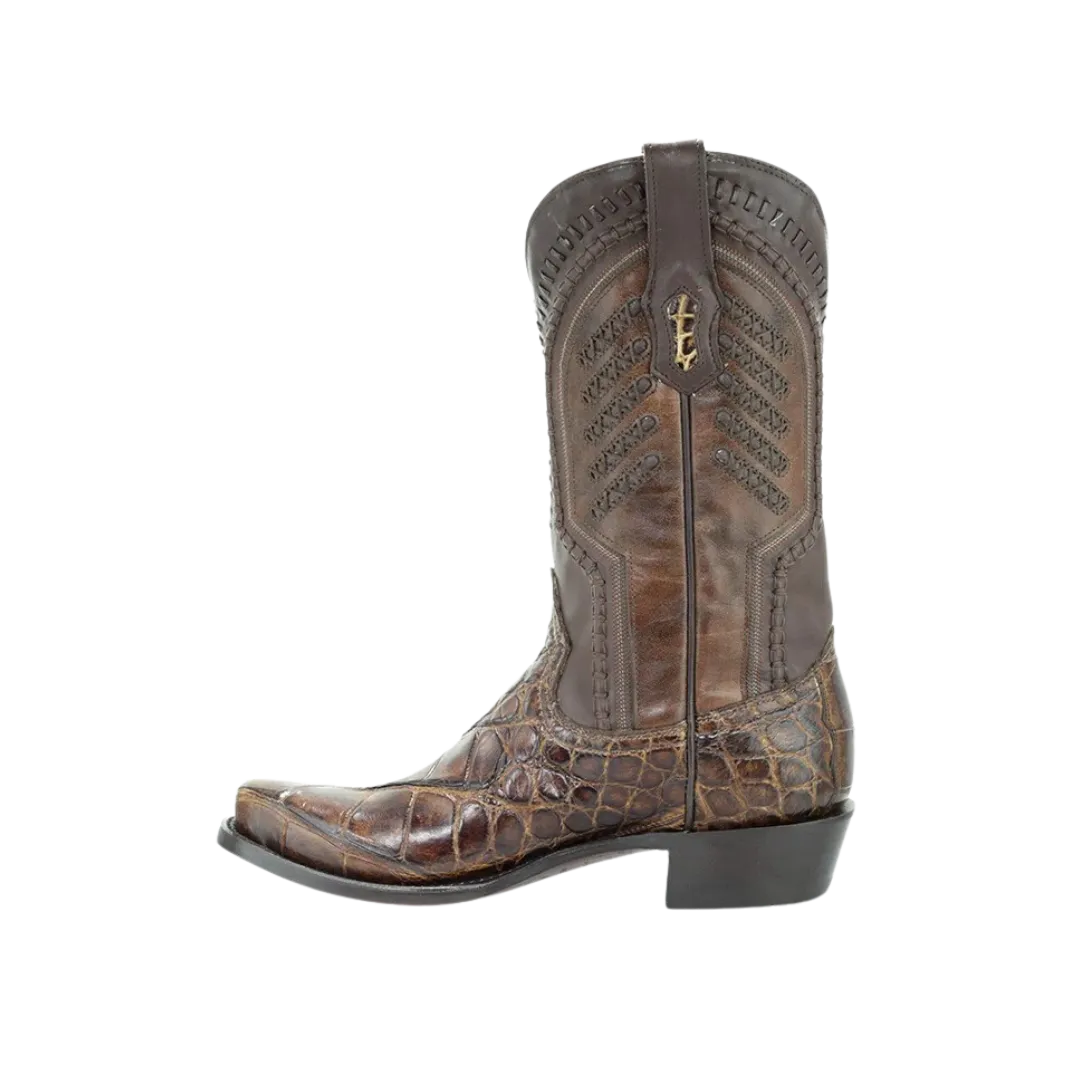 Corral Men's Jeremiah Alligator Whiskey Honey Boots