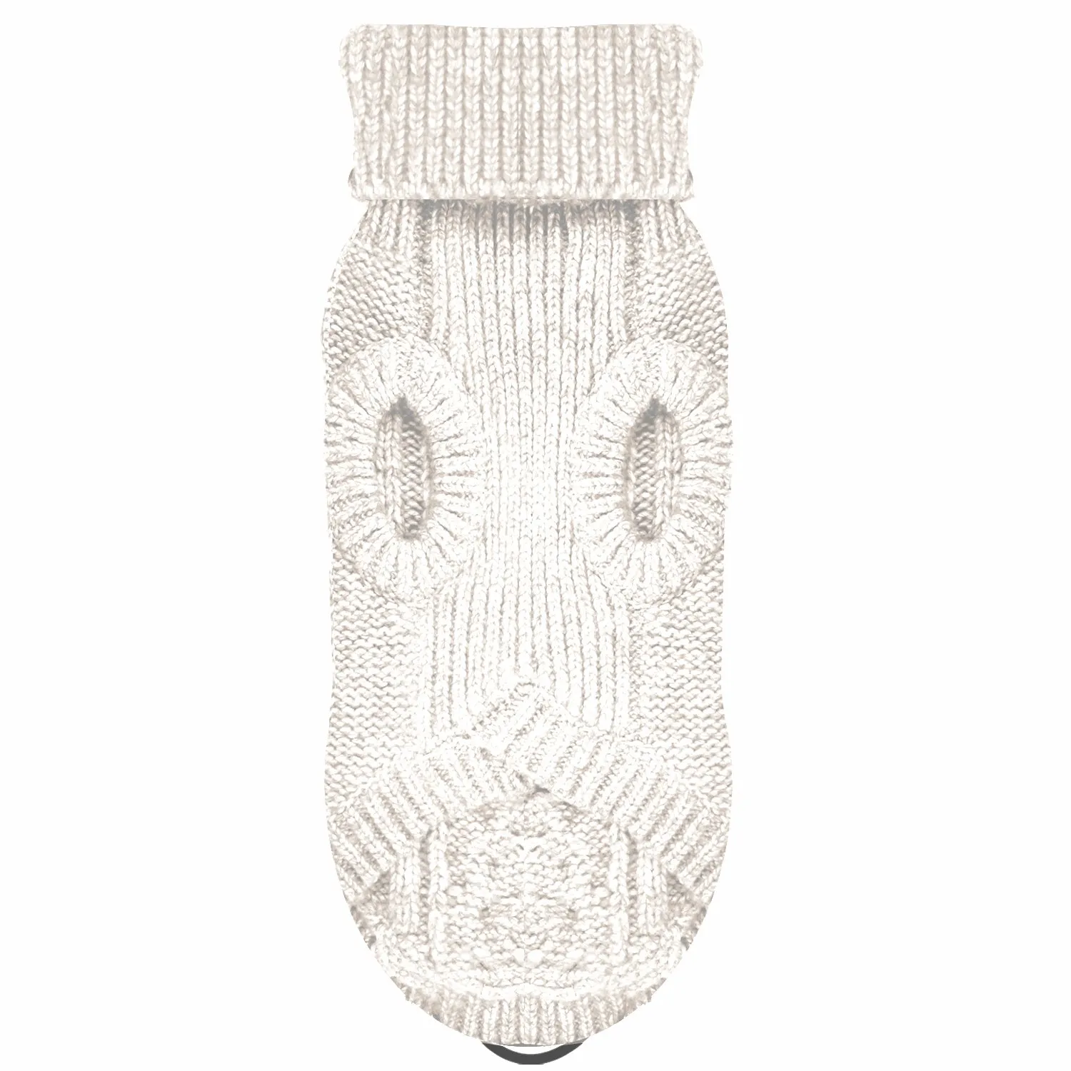 donovan cable knit sweater - cream (includes frenchie sizes)