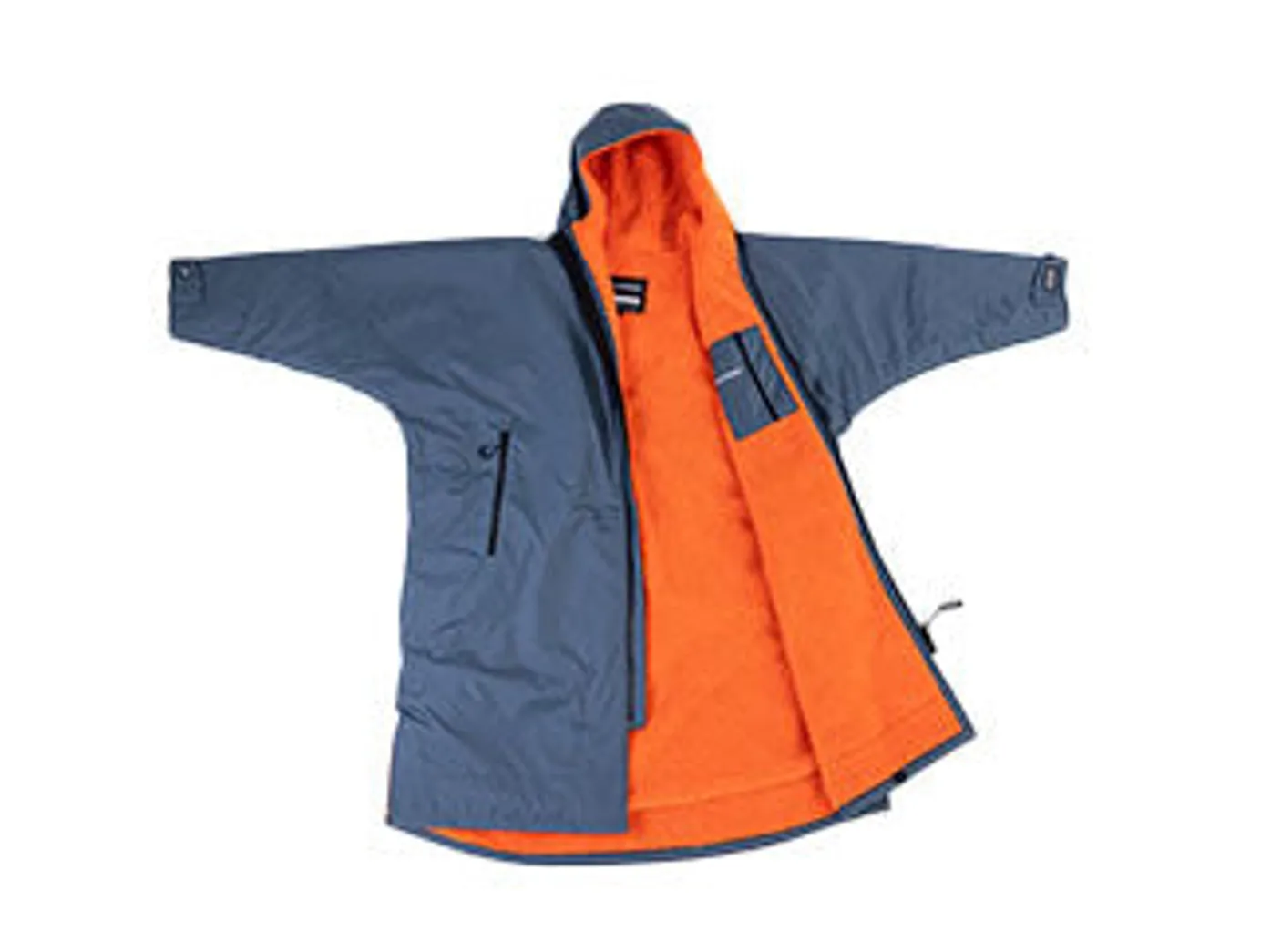 Dryrobe Advance Long Sleeve Kids Dark Grey/Orange - 10-13 Years - NEW