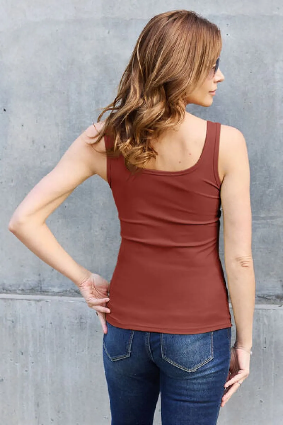 Essential Square Neck Tank