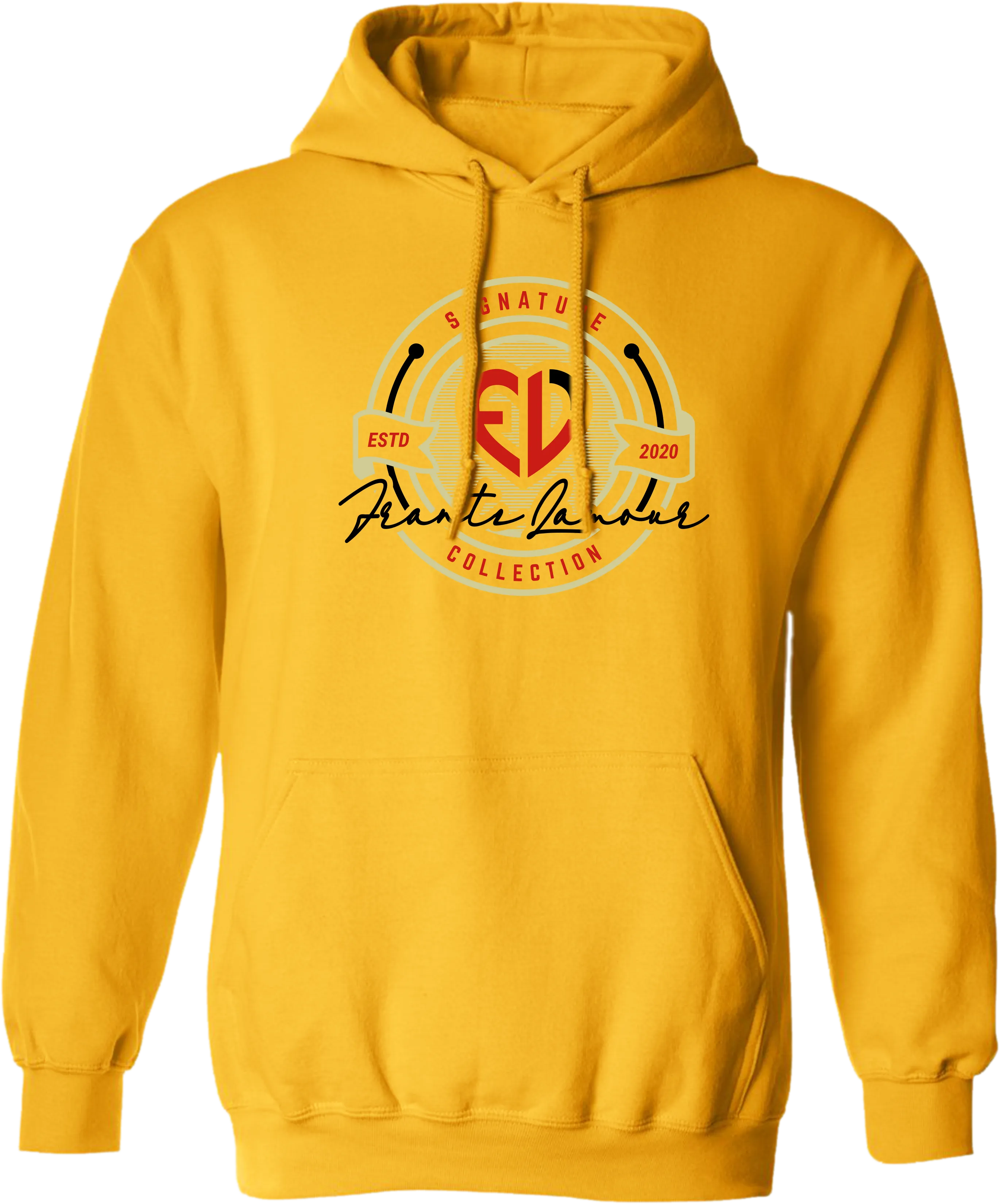 Frantz Lamour Signature Circa Gold Yellow Hoodie