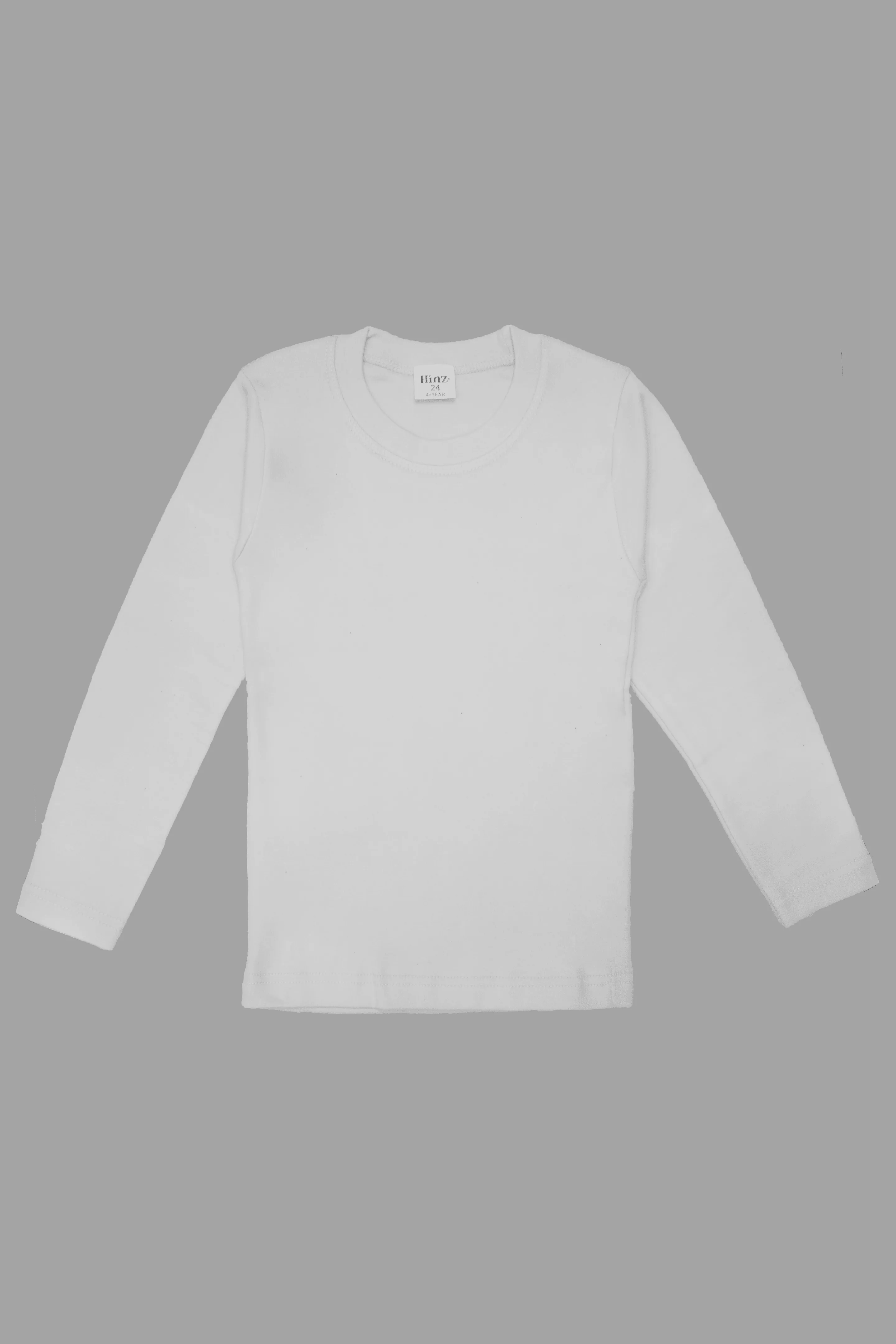 Girls & Boys Long Sleeves Round Neck