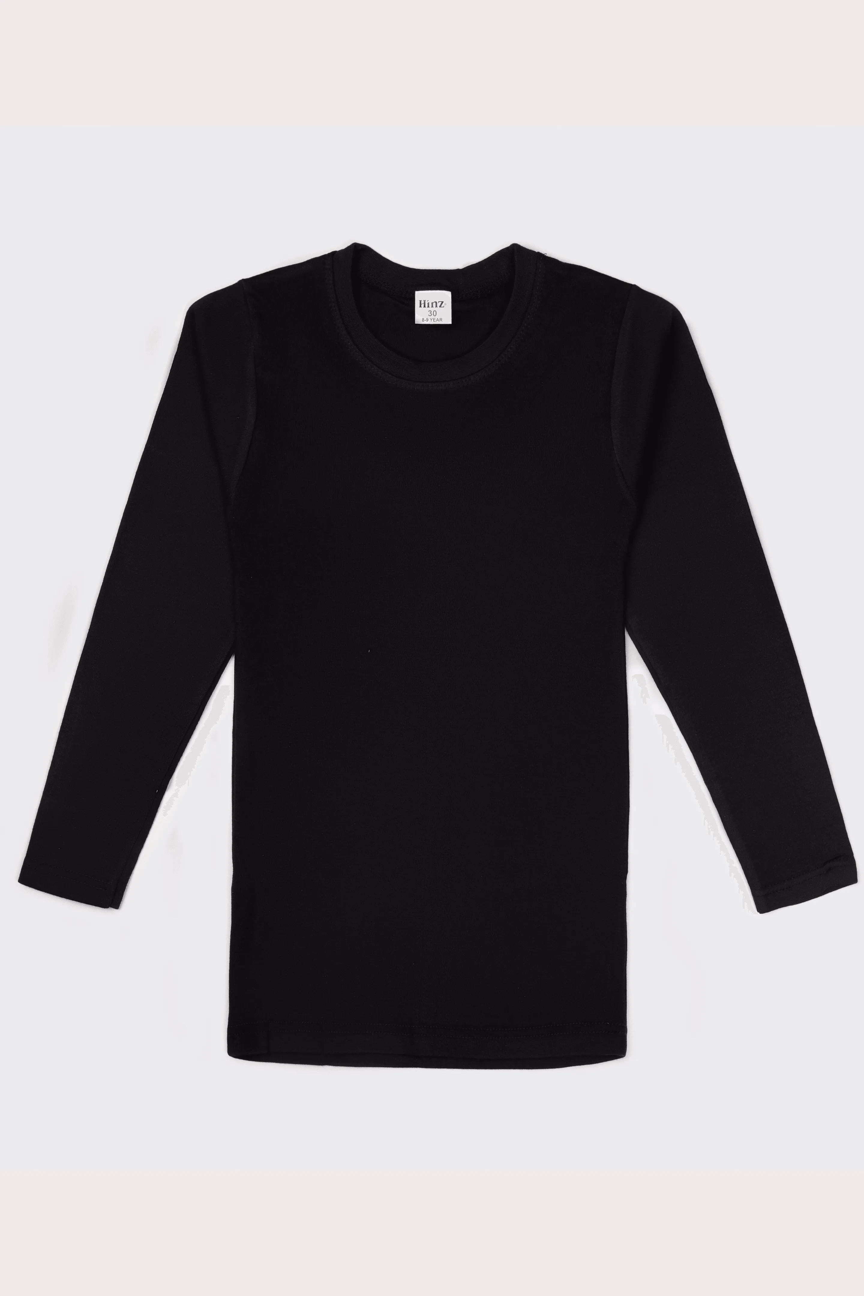 Girls & Boys Long Sleeves Round Neck