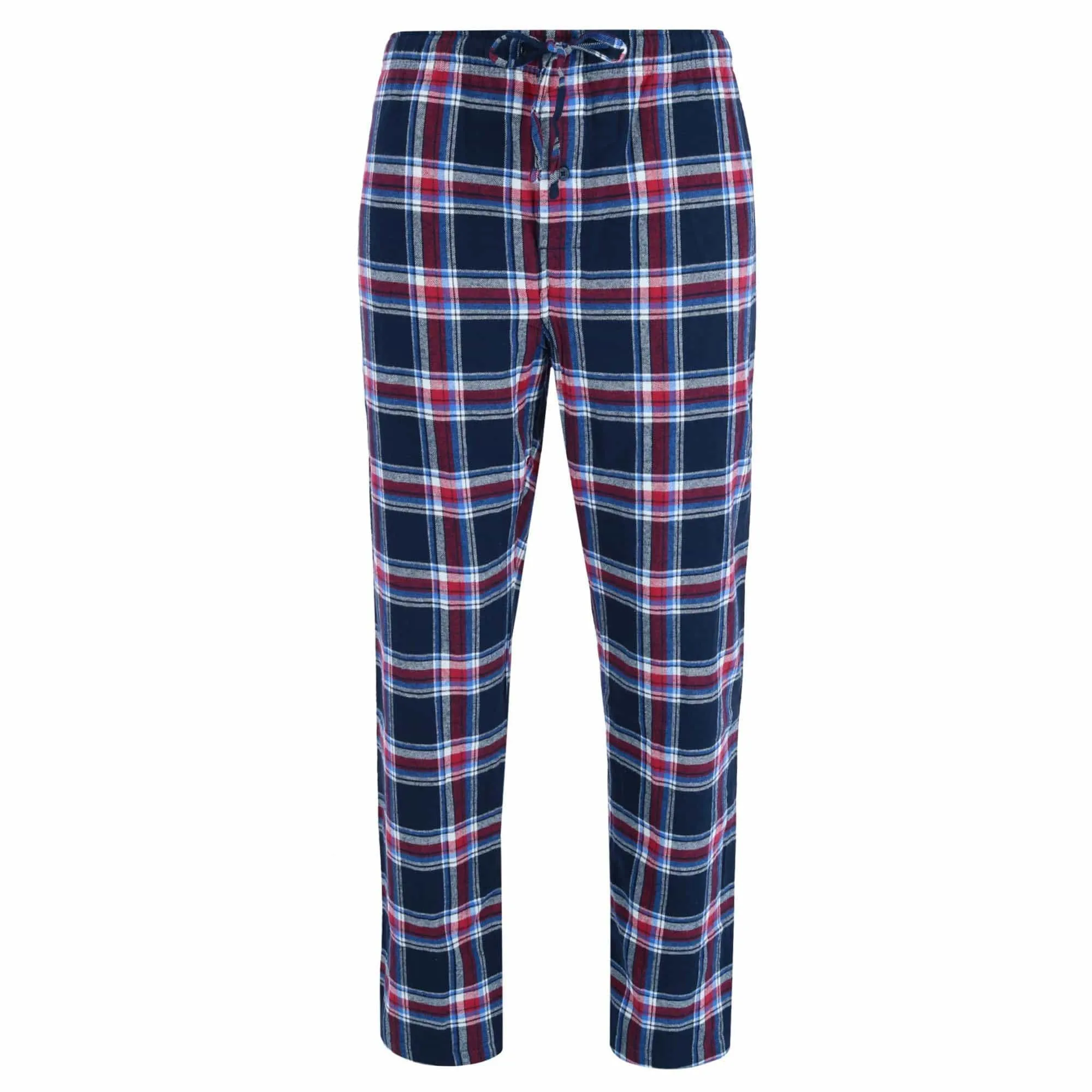 Hanes Men's Cotton Long Sleeve Shirt and Flannel Pajama Pants