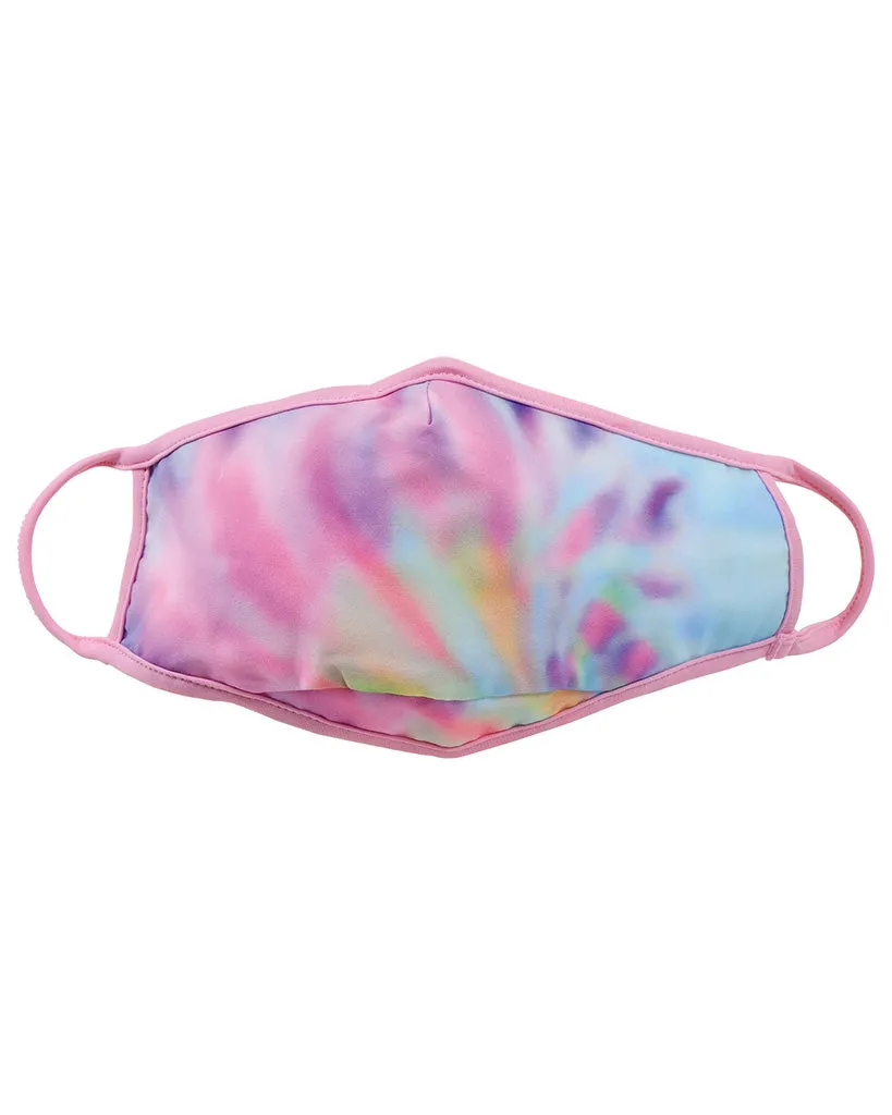 iscream Pastel Tie Dye Reversible Face Mask - 880189C