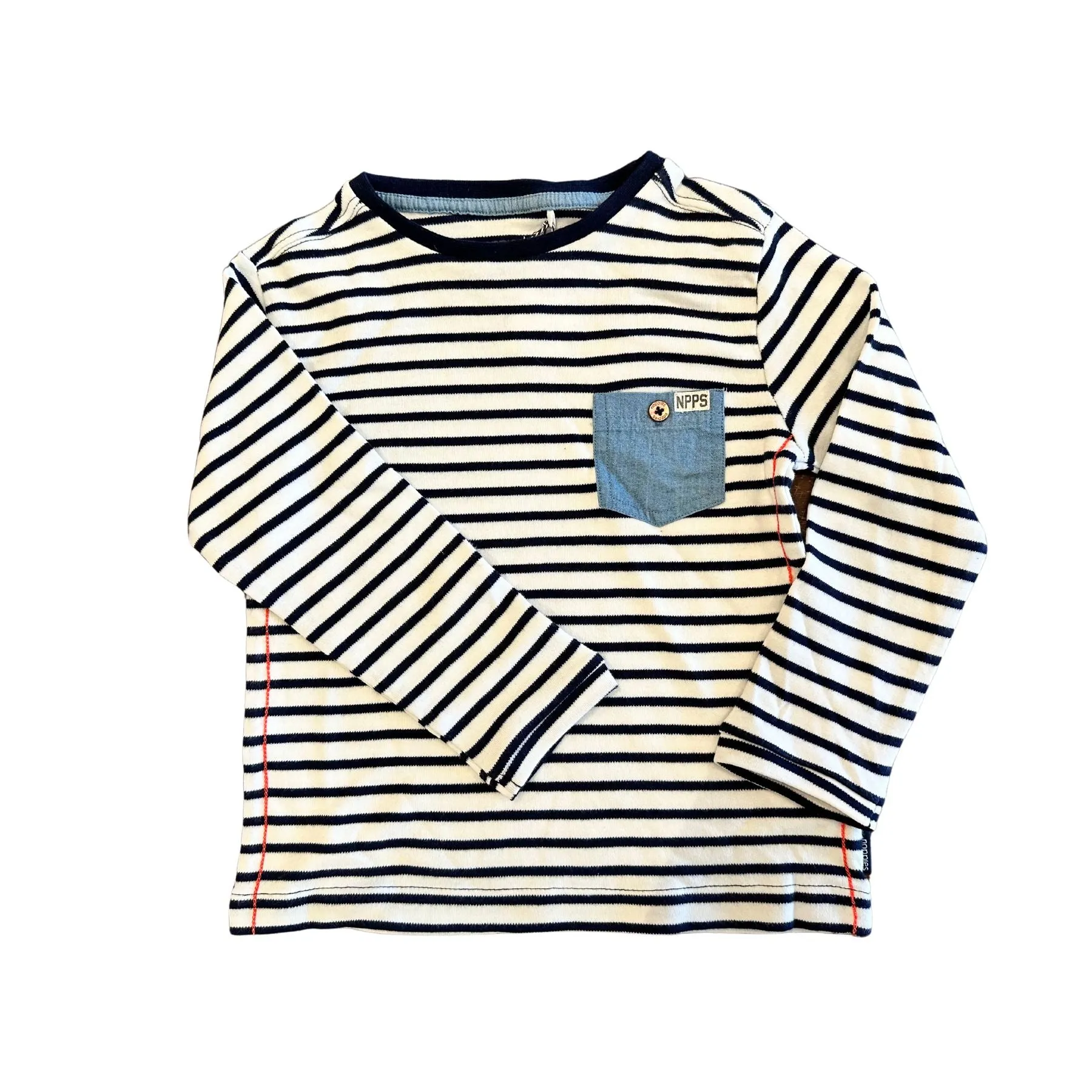 Kids Pim Stripe Long Sleeve Tee