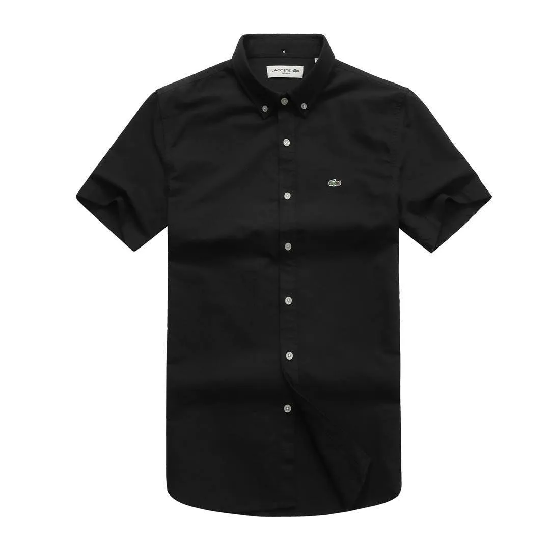 Lacoste Men's Short Sleeve Short -Black