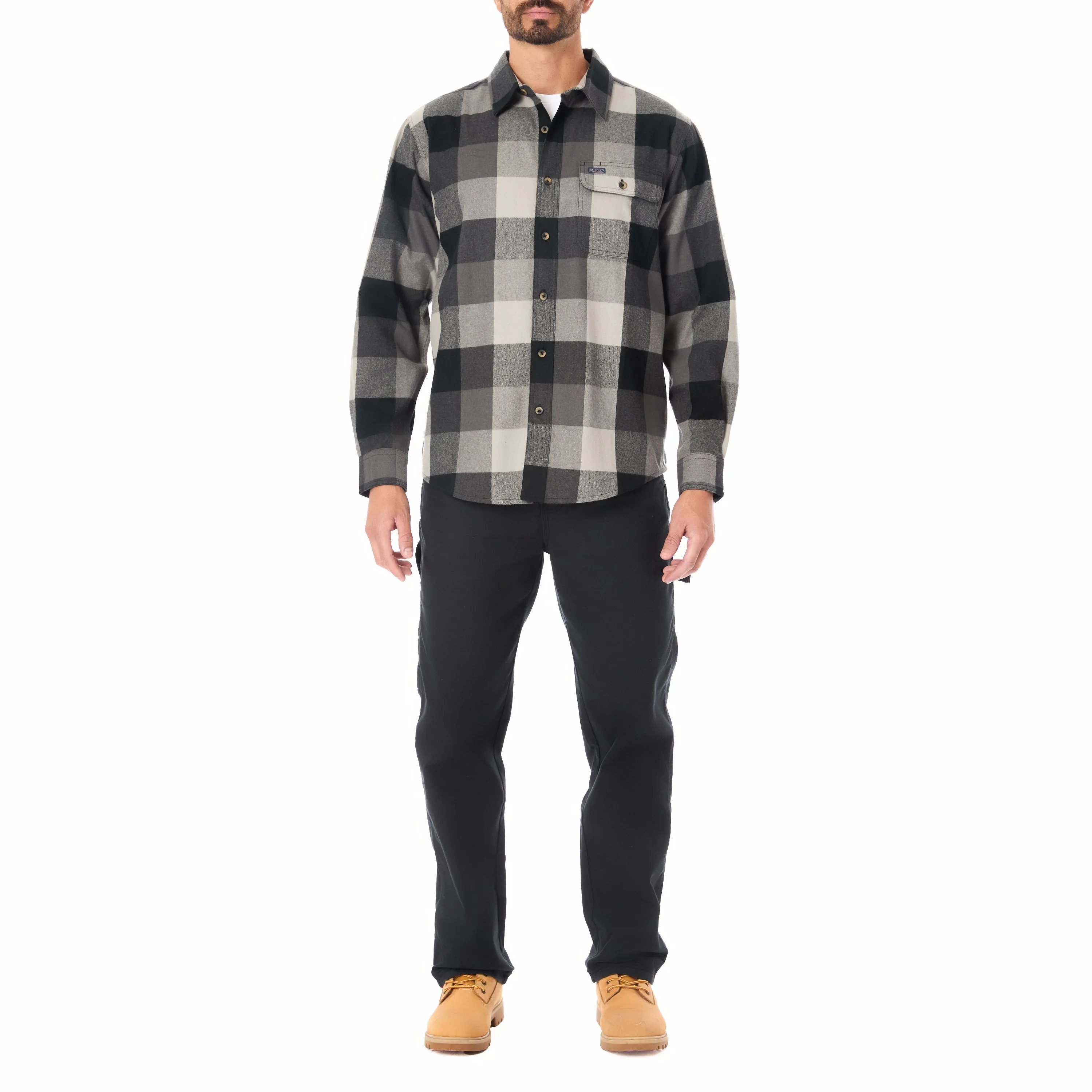 LONG SLEEVE BUFFALO FLANNEL SHIRT