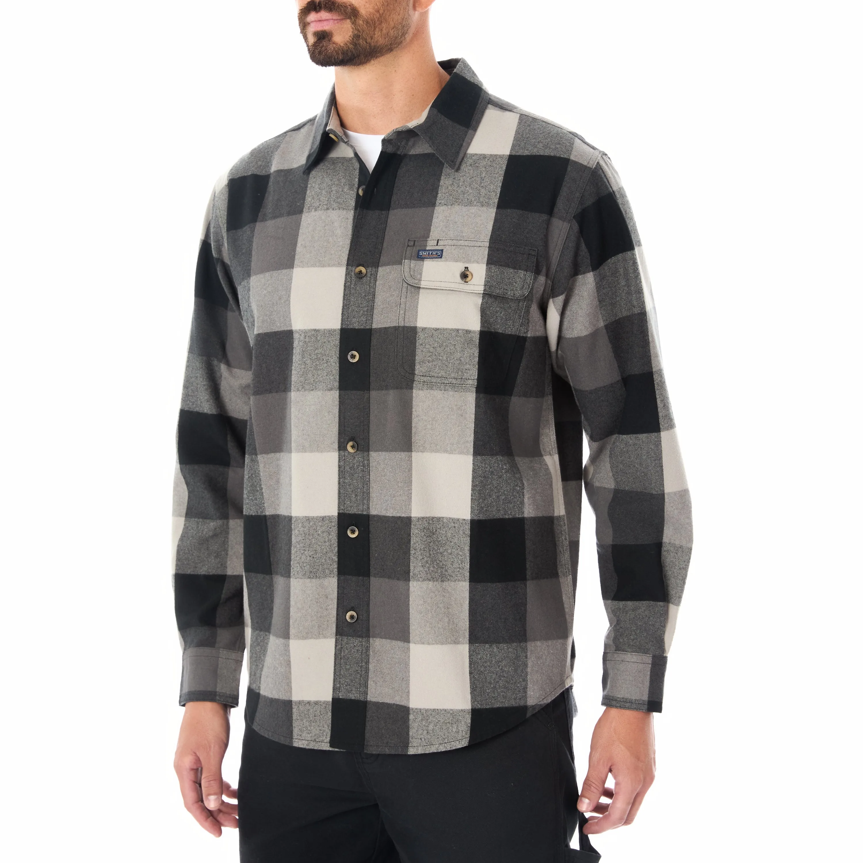 LONG SLEEVE BUFFALO FLANNEL SHIRT