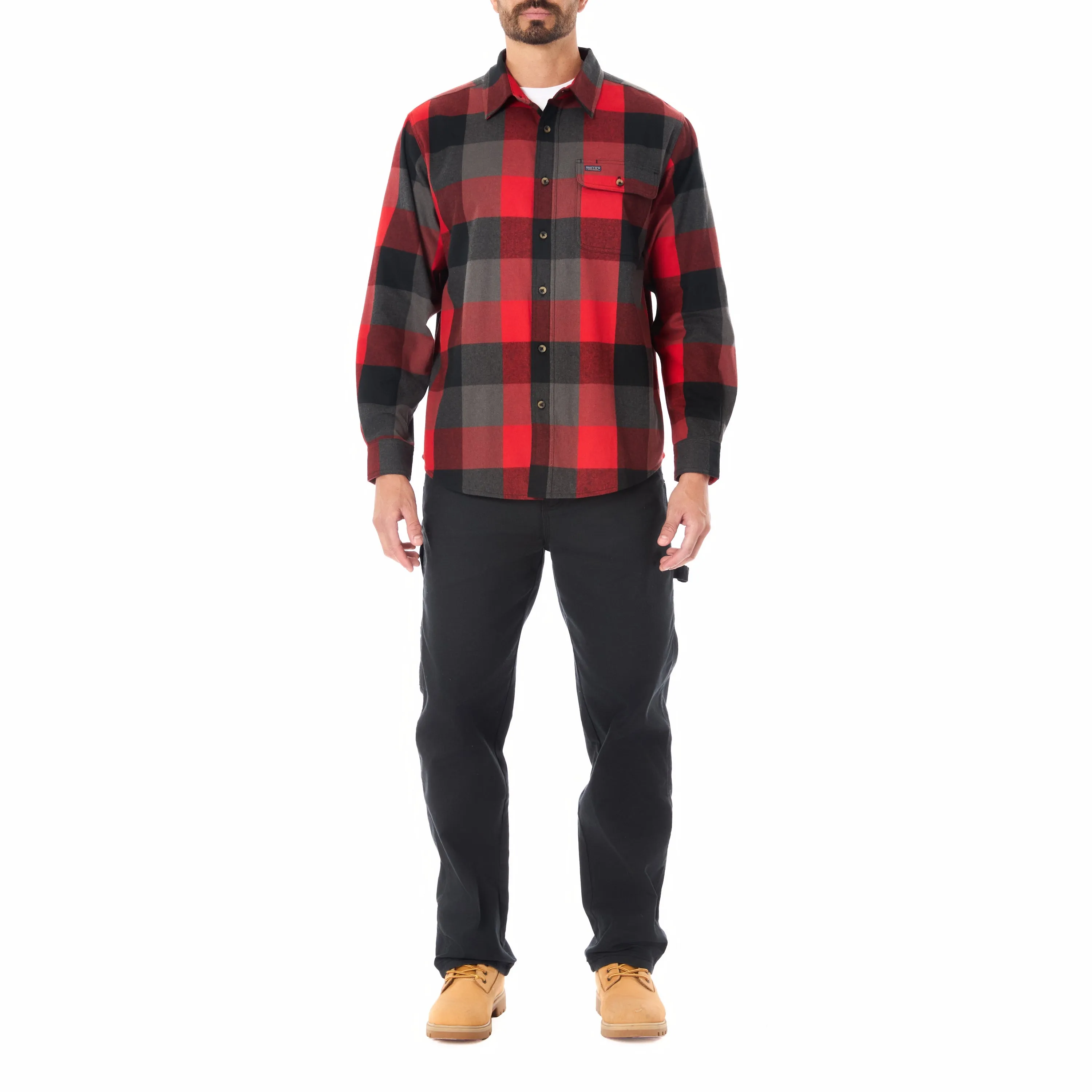 LONG SLEEVE BUFFALO FLANNEL SHIRT