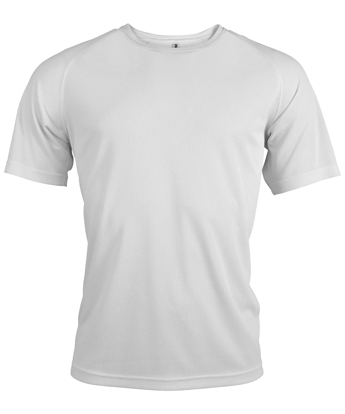 Mens short-sleeved sports T-shirt | White