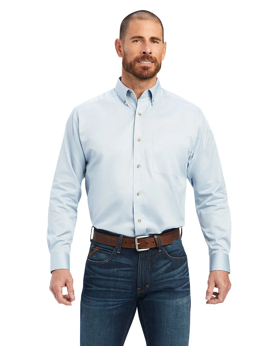 Men's Solid Twill Shirt