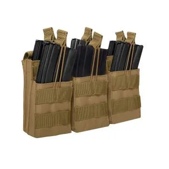 MOLLE Open Top Six Rifle Mag Pouch