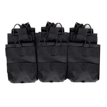 MOLLE Open Top Six Rifle Mag Pouch