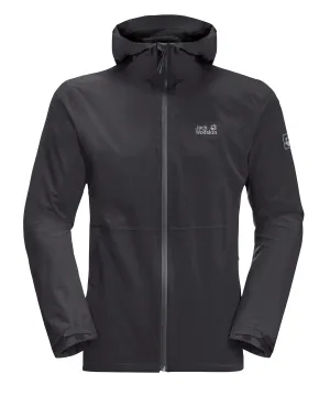 Packable waterproof jacket (NL) | Black