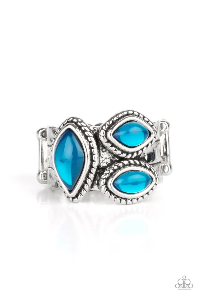 Paparazzi Ring ~ The Charisma Collector - Blue