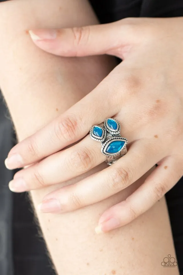 Paparazzi Ring ~ The Charisma Collector - Blue