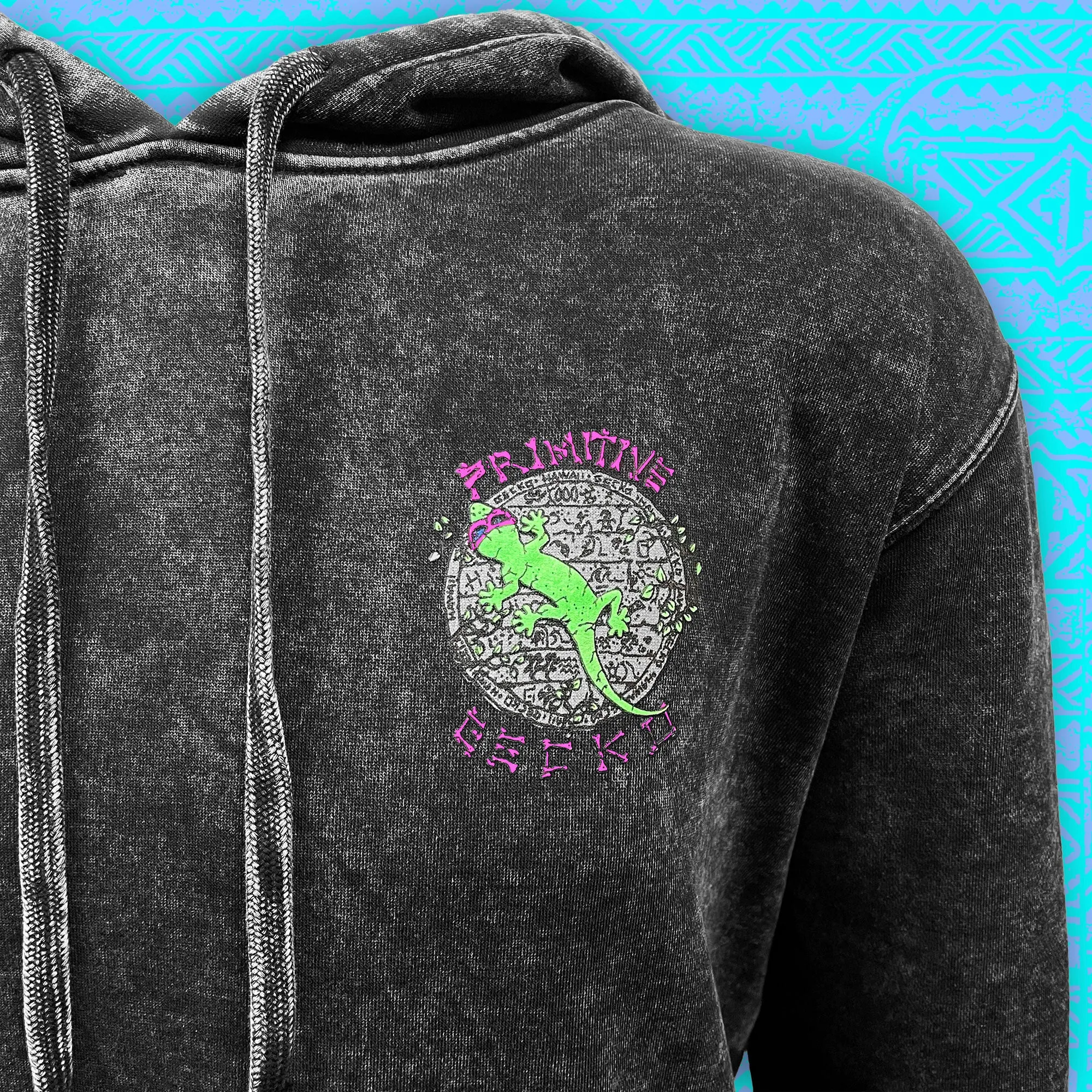 Primitive Gecko Stone Acid Premium Hoodie