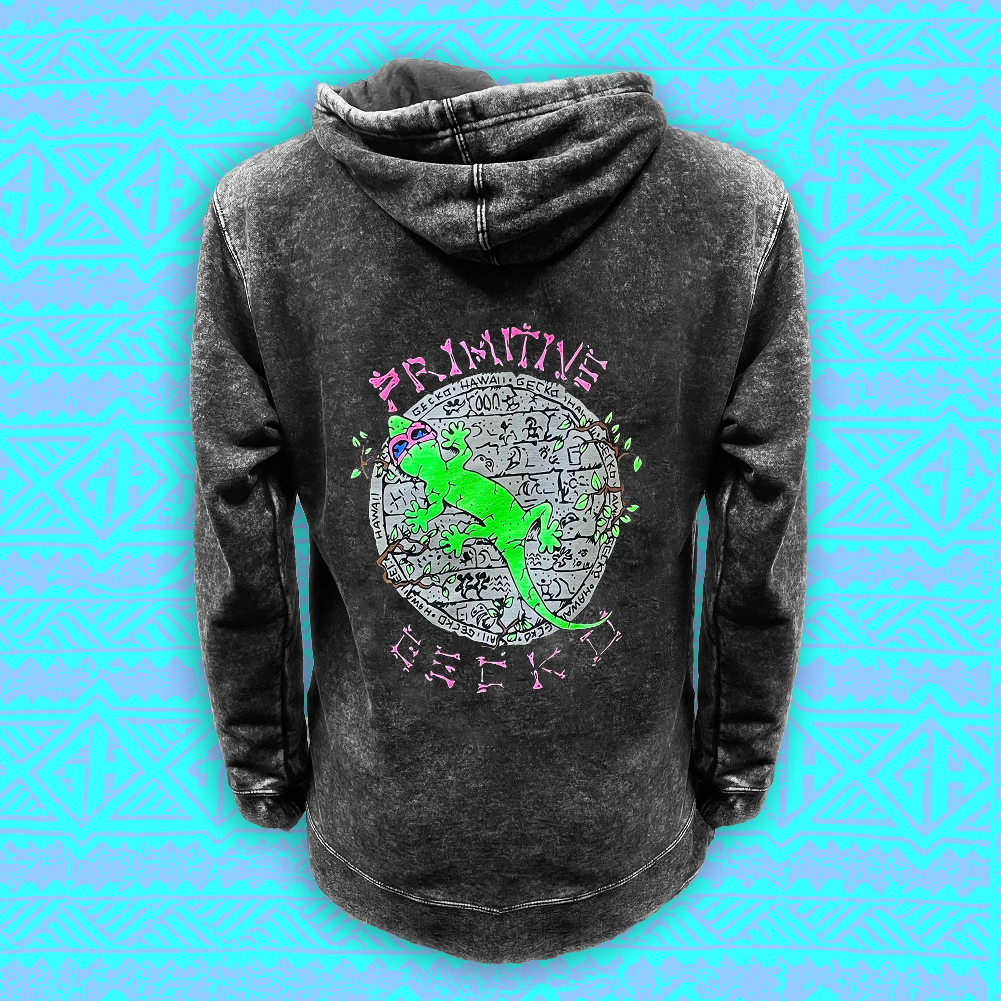 Primitive Gecko Stone Acid Premium Hoodie