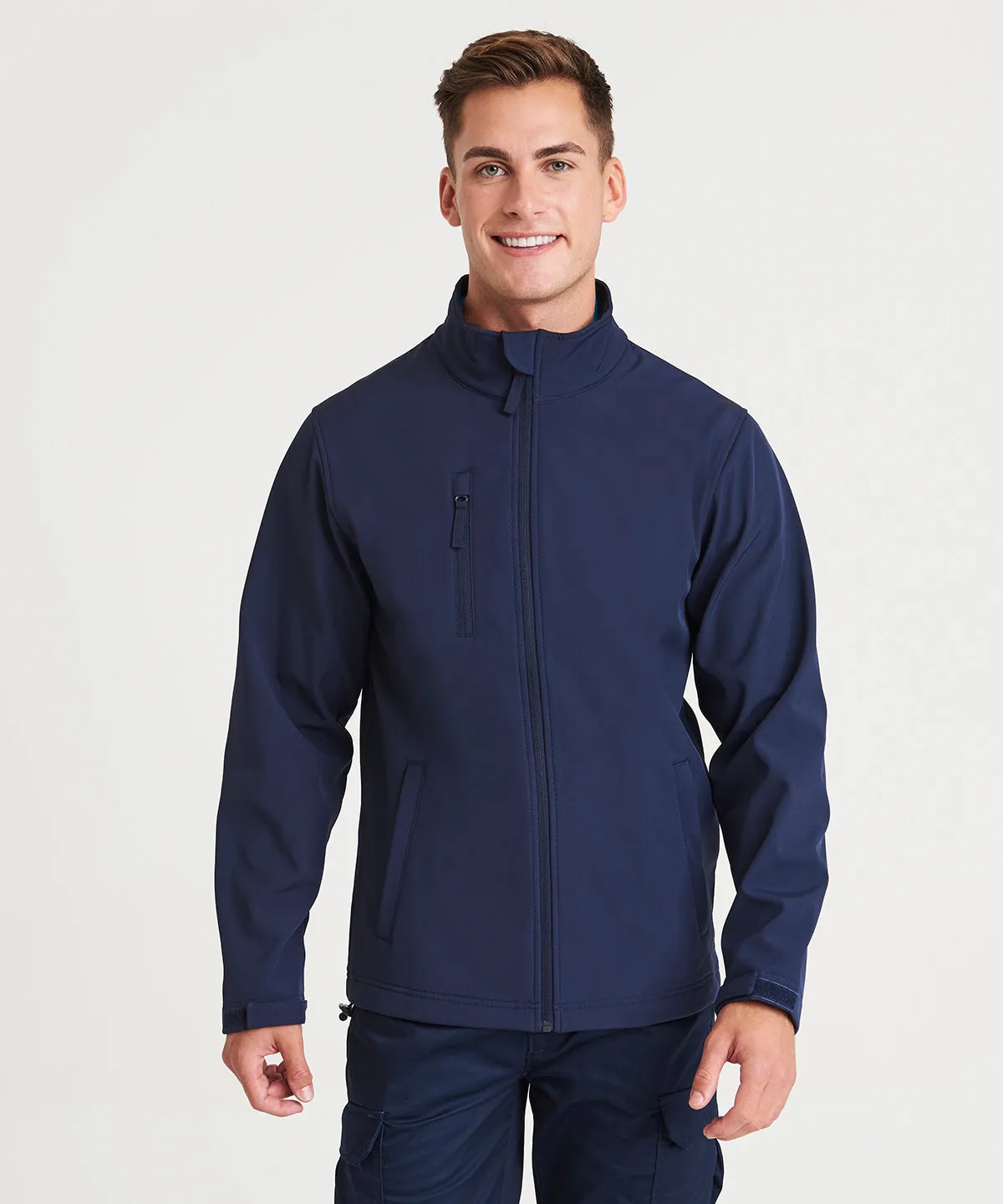 Pro three-layer softshell jacket | Navy