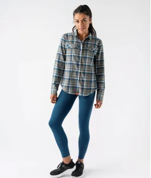 rabbit | High Country LS Flannel | Women's | Sedona Sage