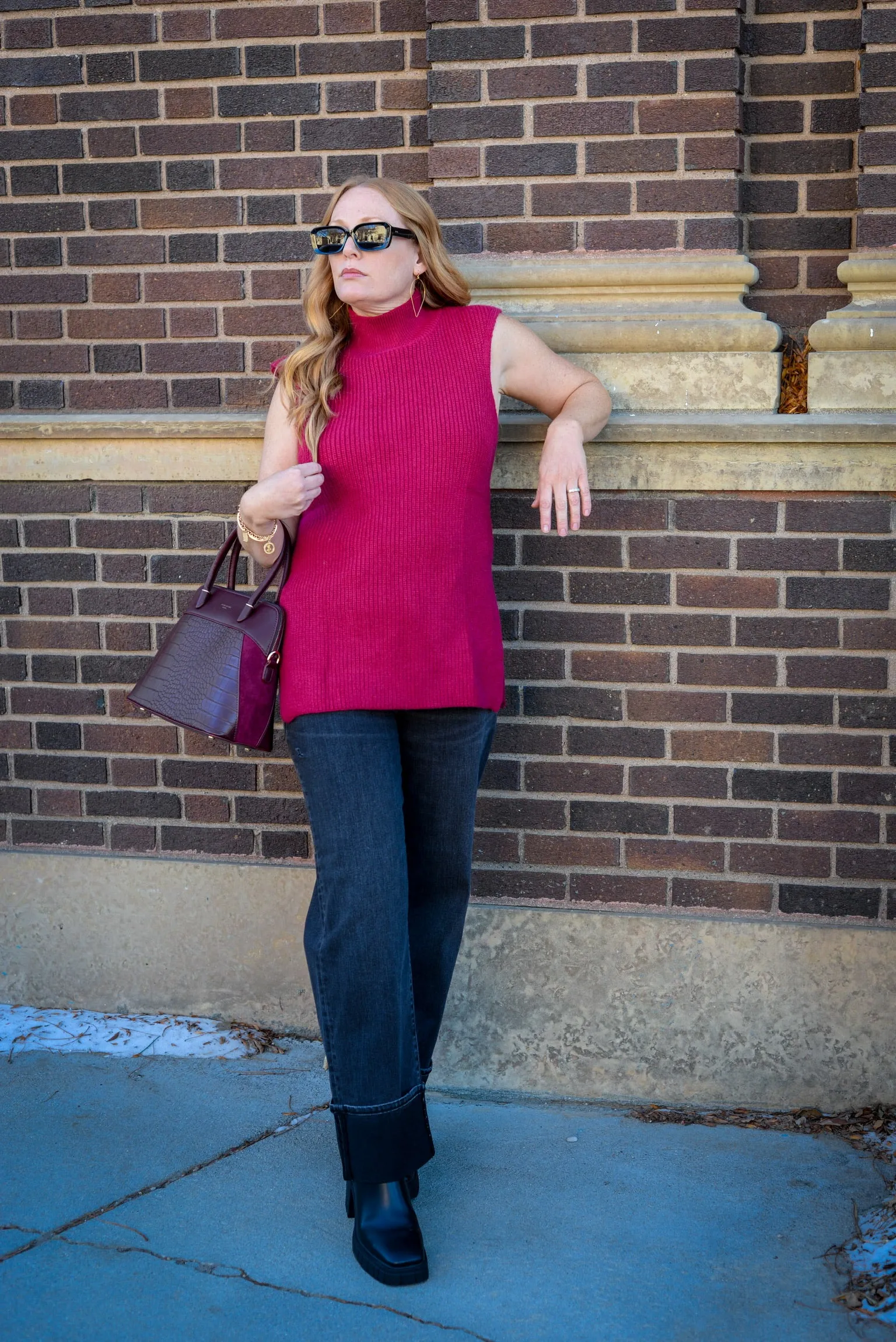 RACHEL SLEEVELESS SWEATER