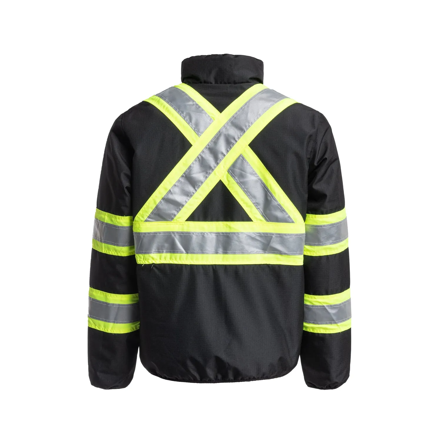 Reversible Hi-Vis Jacket - Black SJ27