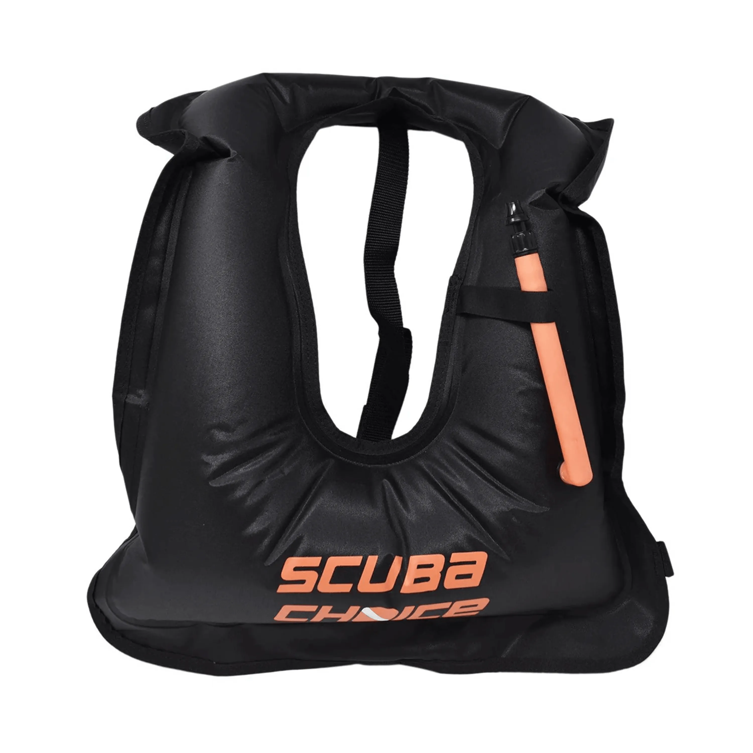 Scuba Choice Adult Black Snorkel Vest w/ Name Box, X-Large