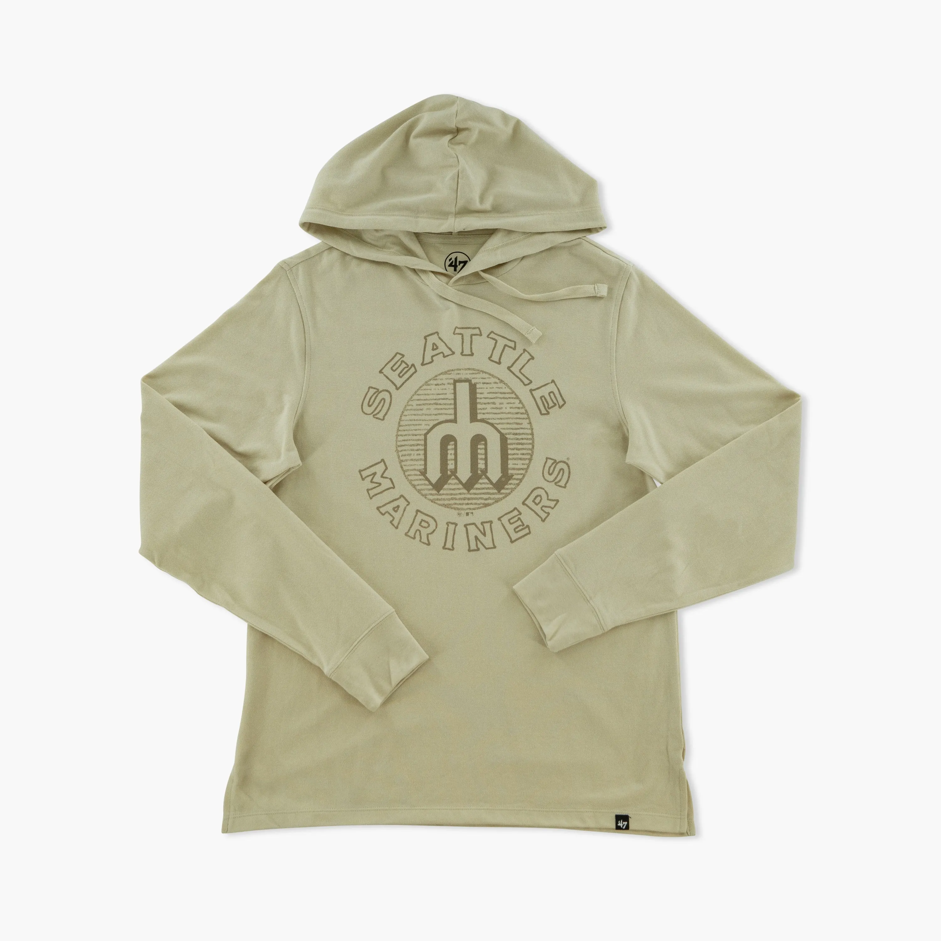 Seattle Mariners Trident Desert Sand Ashby Hoodie