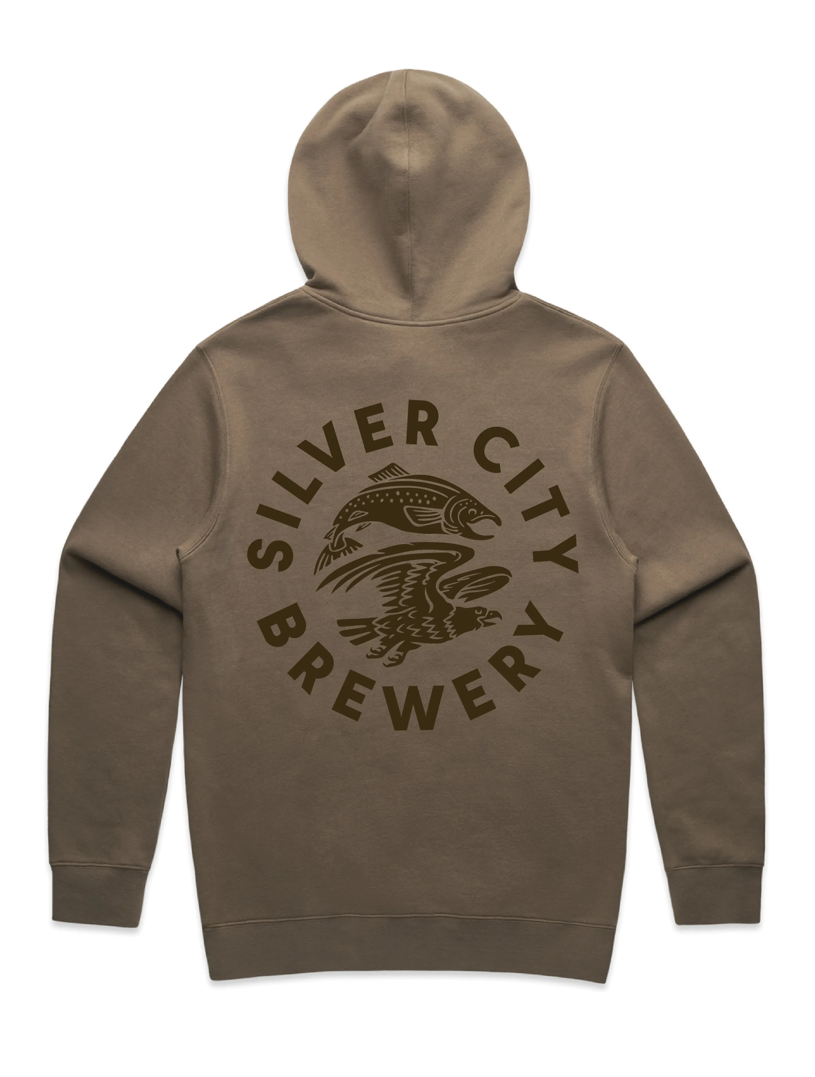 Silver City Brewery · Sea & Sky · Walnut Pullover Hoodie