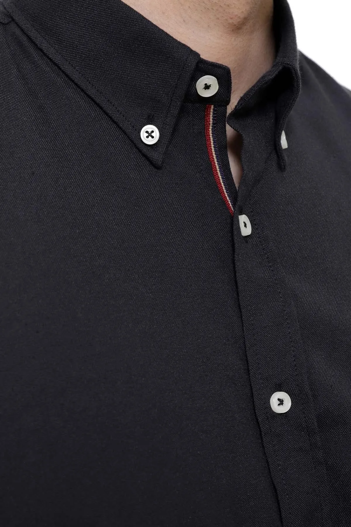 SMART SHIRT FULL SLEEVE BUTTON DOWN BLACK