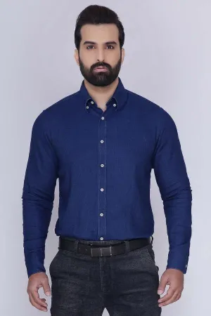 SMART SHIRT FULL SLEEVE NAVY