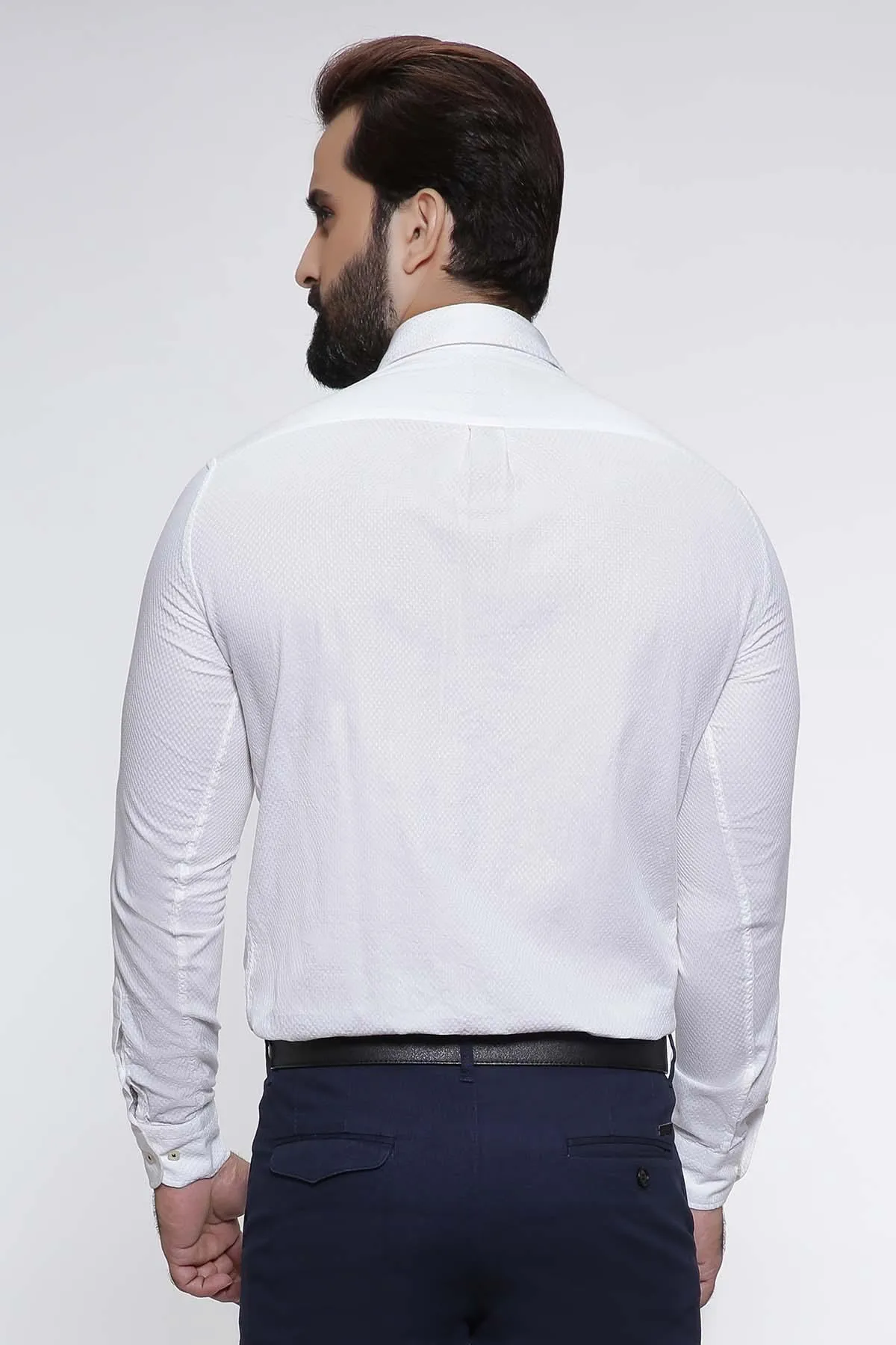 SMART SHIRT FULL SLEEVE  WHITE