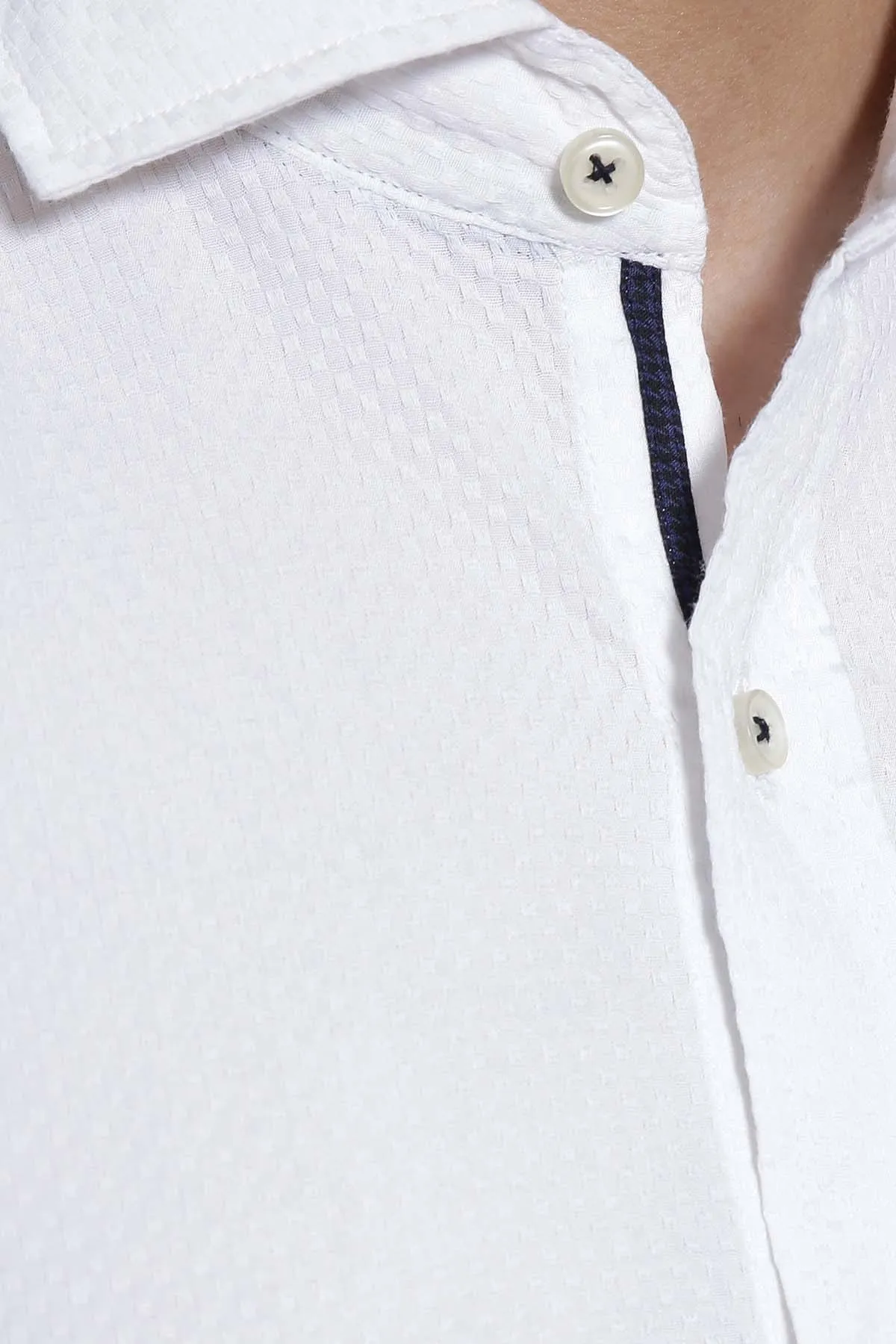 SMART SHIRT FULL SLEEVE  WHITE