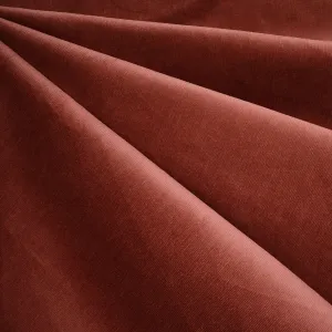 Soft Stretch Micro Wale Corduroy Solid Brick