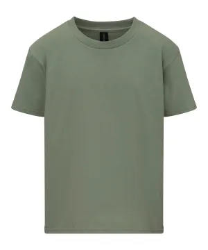 Softstyle midweight youth t-shirt | Sage